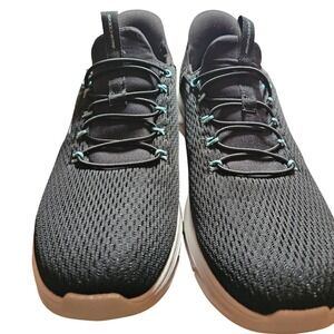 Skechers Swift Fit Hands Free Slip-ins Womens 9.5 Black Mauve 179172 Sneakers